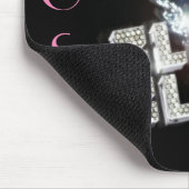 bling Bling Mousepadボスの女性 マウスパッド (コーナー)