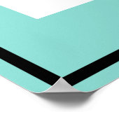 Bling & Glam Fabulous Bridal Shower Photo Booth ポスター (角)