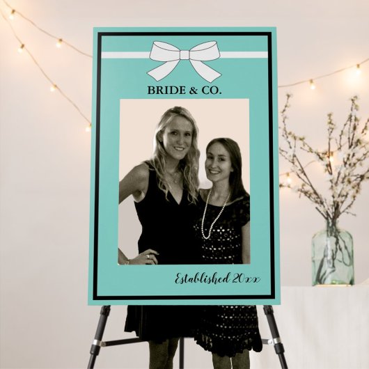 Bling & Glam Fabulous Bridal Shower Photo Booth ポスター
