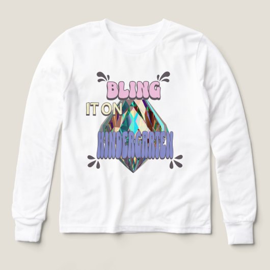 Bling It On Kindergarten girls bling, kindergarten (デザイン正面)