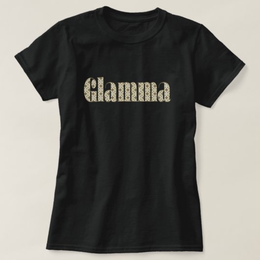 Bling Light -Glamma Tシャツ (デザイン正面)