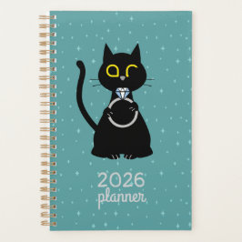 BLING WINK Funny Cat Proposal Planner プランナー手帳