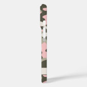 Blingy Pink Green Camouflage Personalized Case-Mate iPhoneケース (裏面 / 左)