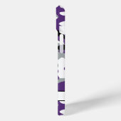 Blingy Purple Black Camouflage Personalized Case-Mate iPhoneケース (裏面 / 左)