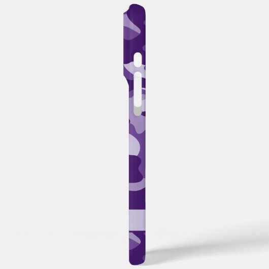 Blingy Purple Camouflage Personalized Case-Mate iPhoneケース (裏面 / 左)