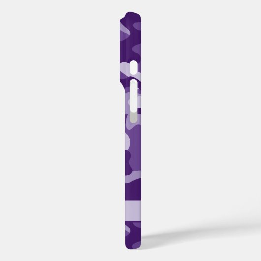 Blingy Purple Camouflage Personalized Case-Mate iPhoneケース (裏面 / 左)