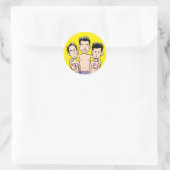 Blink Fan What is My Age Sticker Sheet ラウンドシール (バッグ)