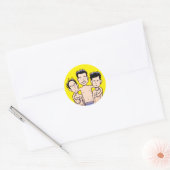 Blink Fan What is My Age Sticker Sheet ラウンドシール (封筒)
