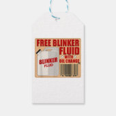 Blinker Fluid Bauggギフトシャツfor整備士i ギフトタグ (裏面)