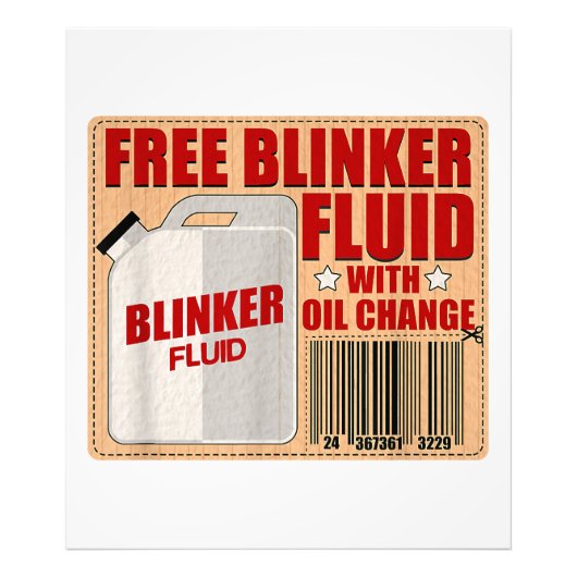 Blinker Fluid Bauggギフトシャツfor整備士i フォトプリント (正面)
