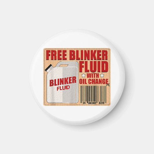 Blinker Fluid Bauggギフトシャツfor整備士i マグネット (正面)