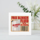 Blinker Fluid Bauggギフトシャツfor整備士i 招待状 (スタンド正面)