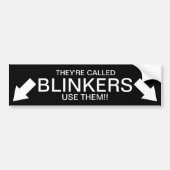 BLINKERSって呼ばれてる!!! バンパーステッカー (正面)