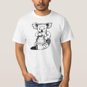 Blinkyビルのペパーミントの瓶のTシャツ Tシャツ