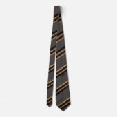 Blinky the Bat Hiding Stripe pattern Tie ネクタイ (裏面)