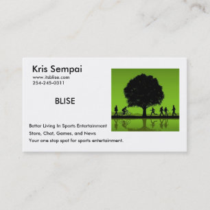 BLISEのスポーツ 名刺