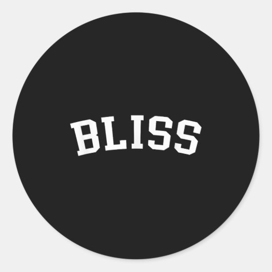 Bliss  ラウンドシール (正面)