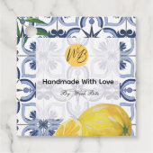 Bliss Business 地中海のPackaging Qrコード フェイバータグ (正面)