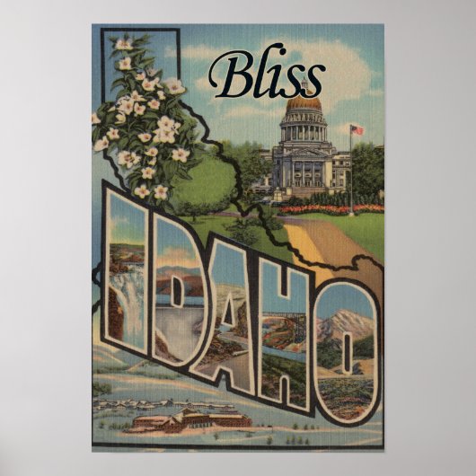 Bliss, IdahoLarge Letter ScenesBliss, ID ポスター (正面)