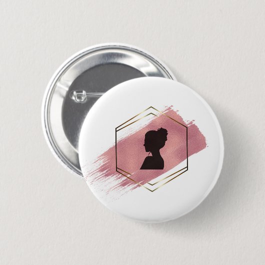 Bliss Lady 缶バッジ (正面&裏面)