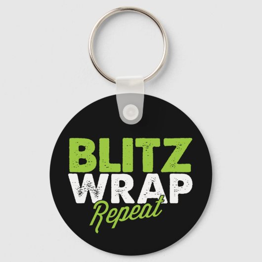Blitz Wrap繰り返しキーチェーン – 体ラップ キーホルダー (正面)