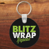 Blitz Wrap繰り返しキーチェーン – 体ラップ キーホルダー (正面)