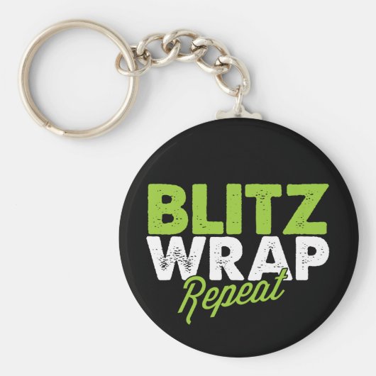 Blitz Wrap繰り返しキーチェーン – 体ラップ キーホルダー (正面)