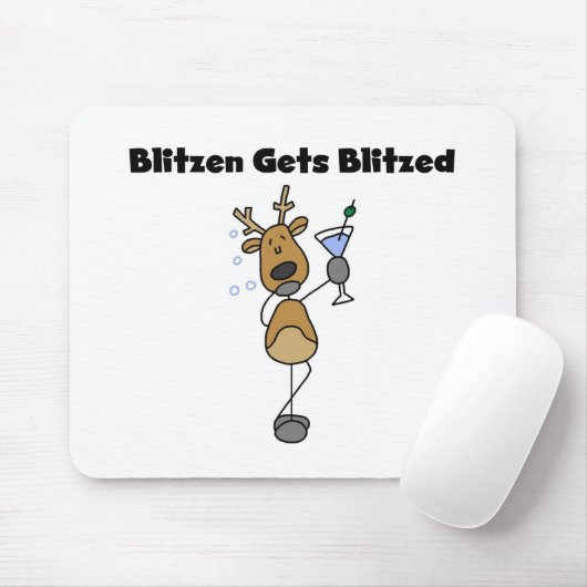 blitzenが赤くなる マウスパッド (マウス)