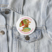 BLITZENトナカイ丸ピンボタン 缶バッジ (インサイチュ)