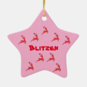 Blitzen オーナメント = カラフルに飾ろう (裏面)