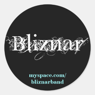 Bliznar, myspace.com/bliznarband ラウンドシール