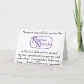 Blkのヒョウの休日の弓 シーズンカード (裏面)