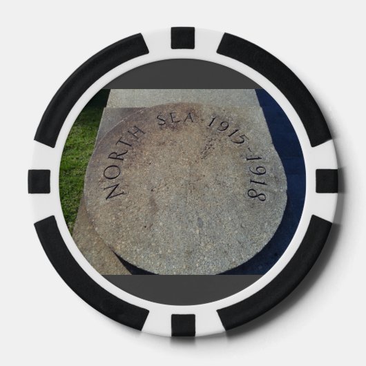 blkトランプのポーカーチップ ポーカーチップ (正面)