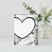 blk_wht.png ポストカード (スタンド正面)