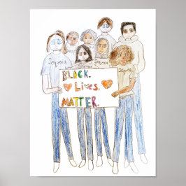 BLMデザインニンアンキモンズ ポスター