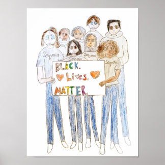 BLMデザインニンアンキモンズ ポスター