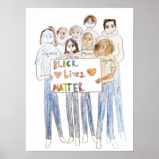 BLMデザインニンアンキモンズ ポスター (正面)