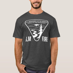 BLM土地管理局ホワイト Tシャツ