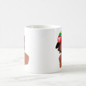 BLM黒人女性の涙マグカップ コーヒーマグカップ (中央)