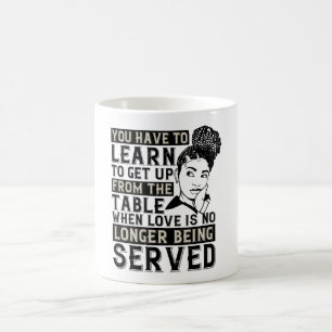BLM – 愛が提供されない時に起きなさい コーヒーマグカップ