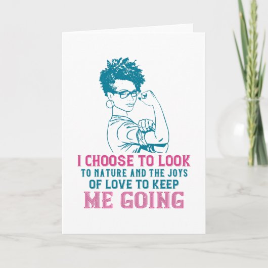 BLM – 愛と自然保行く カード (正面)