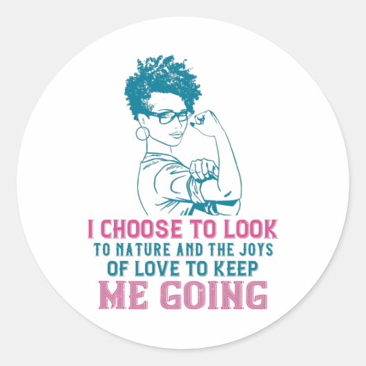 BLM – 愛と自然保行く ラウンドシール (正面)