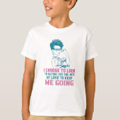 BLM – 愛と自然保行く Tシャツ (正面)