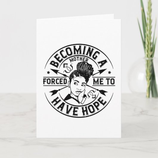 BLM – 母になれ与える希望 カード (正面)