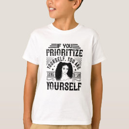 BLM – 自分自身を優先救する Tシャツ