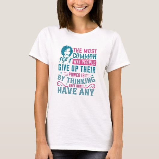 BLM – 電源をオンに与えしない Tシャツ (正面)