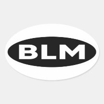 BLM – 黒人生活問題アンチ人種差別バンパー