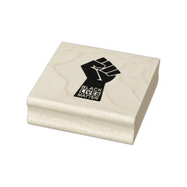 BLM、黒人生活 ラバースタンプ