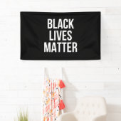 BLM Black Lives Mater BANNER 横断幕 (インサイチュ)