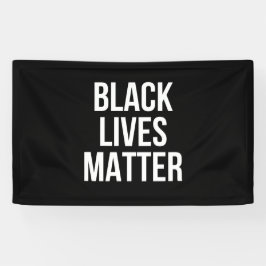 BLM Black Lives Mater BANNER 横断幕